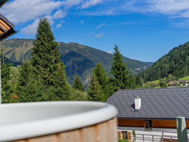 Aussicht vom Ferienhaus [Sommer]