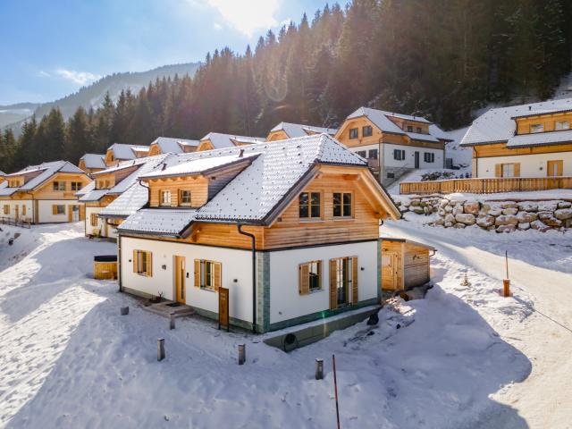 Außenseite Ferienhaus [Winter]