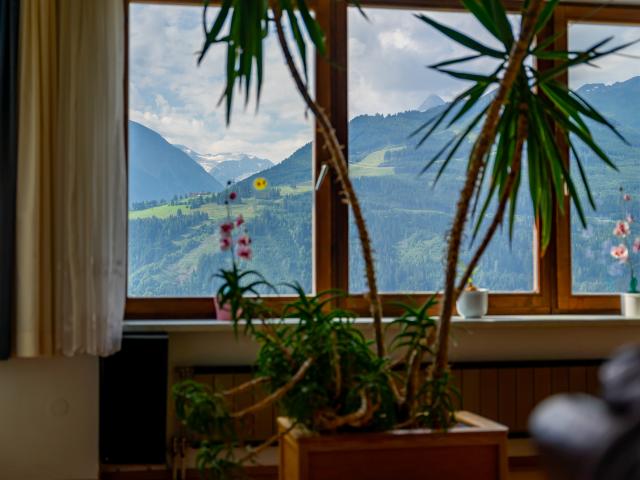 Uitzicht van vakantiehuis