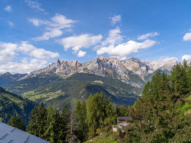 Uitzicht van vakantiehuis