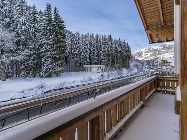 Aussicht vom Ferienhaus [Winter]