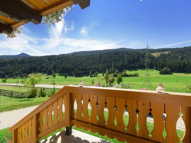 Uitzicht van vakantiehuis