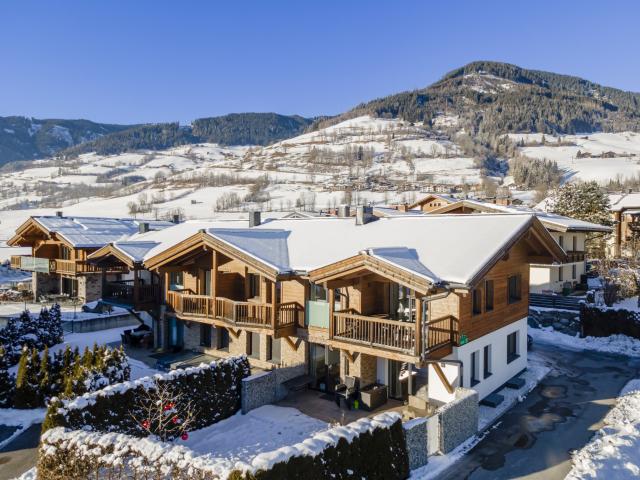 Außenseite Ferienhaus [Winter]