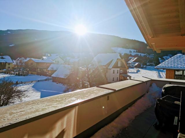 Uitzicht van vakantiehuis