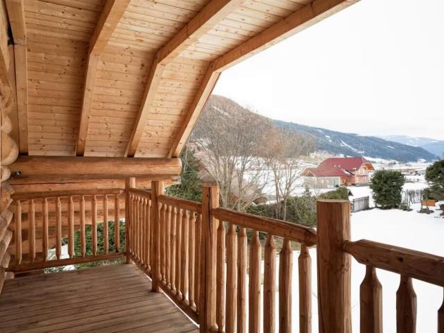 Aussicht vom Ferienhaus [Winter]