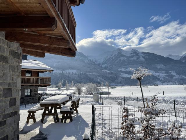 Uitzicht van vakantiehuis