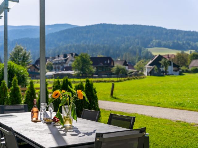 Aussicht vom Ferienhaus