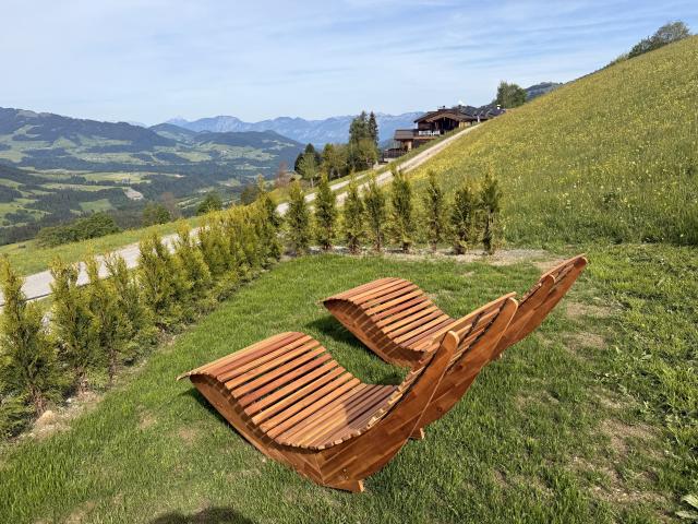 Vue de la maison de vacances