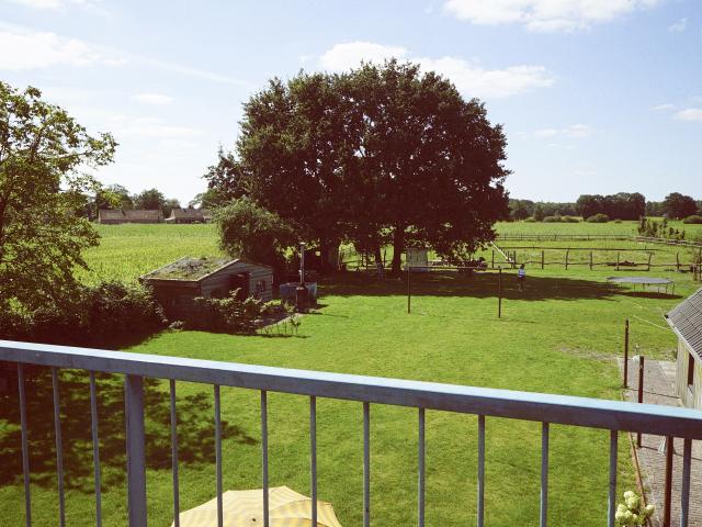 Aussicht vom Ferienhaus [Sommer]