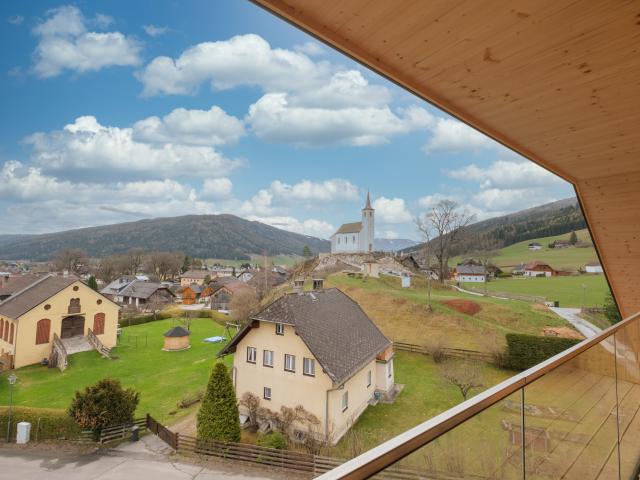 Vue de la maison de vacances
