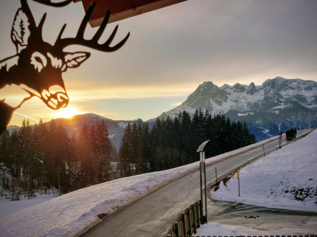 Aussicht vom Ferienhaus