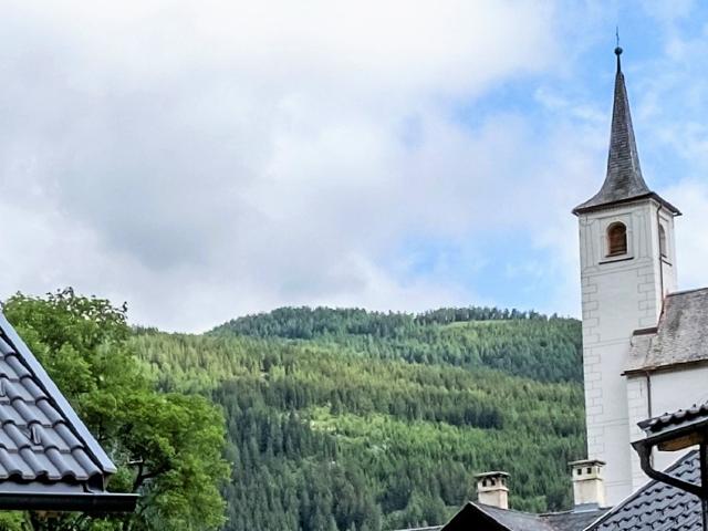 Vue de la maison de vacances