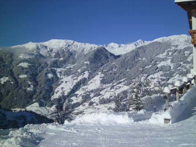 Uitzicht van vakantiehuis