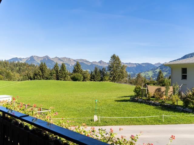 Vue de la maison de vacances