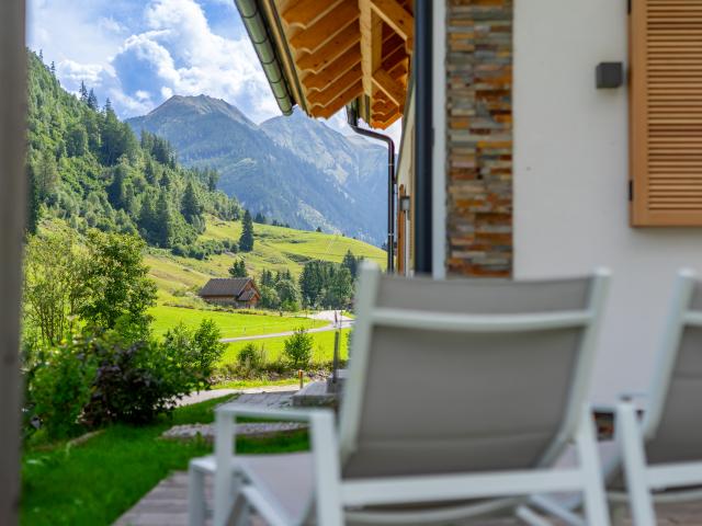 Uitzicht van vakantiehuis