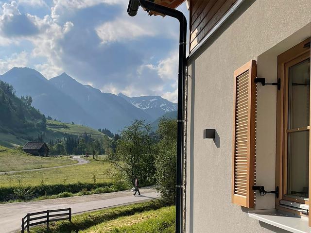 Uitzicht van vakantiehuis