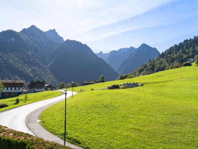 Uitzicht van vakantiehuis