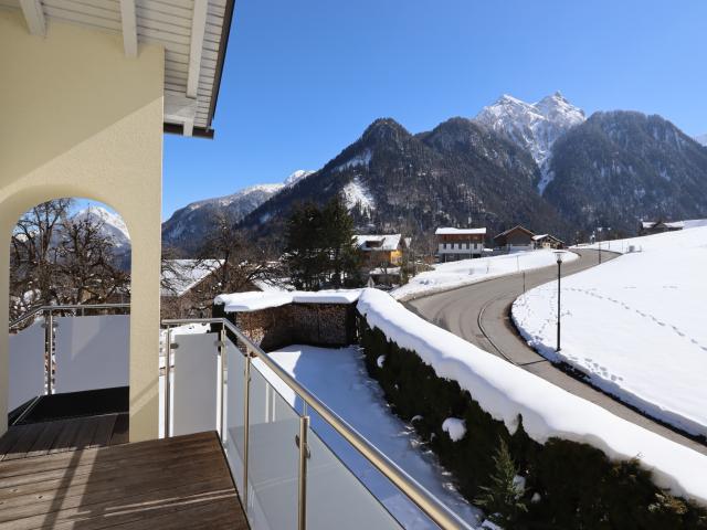 Uitzicht van vakantiehuis