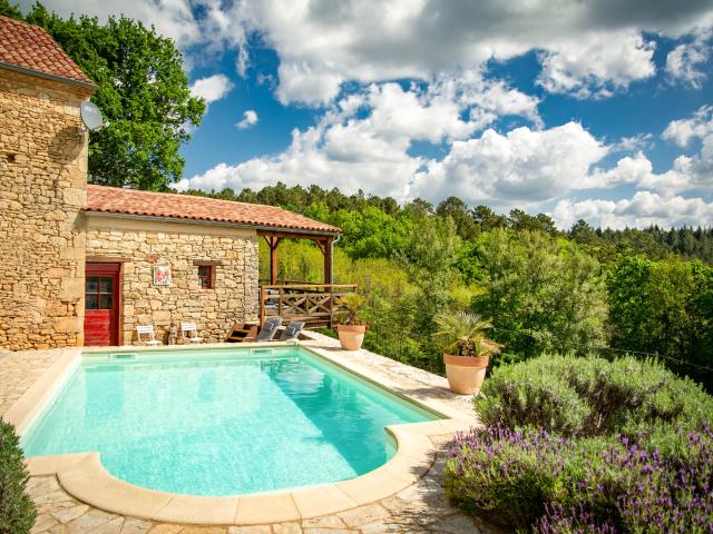 Zwembad van vakantiehuis