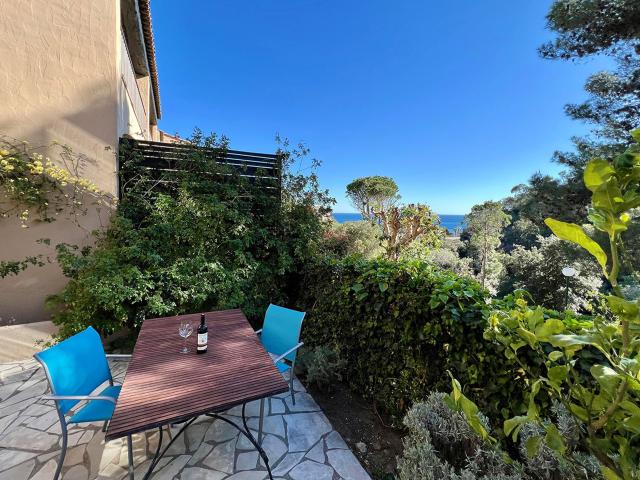 Vue de la maison de vacances