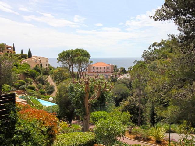 Vue de la maison de vacances