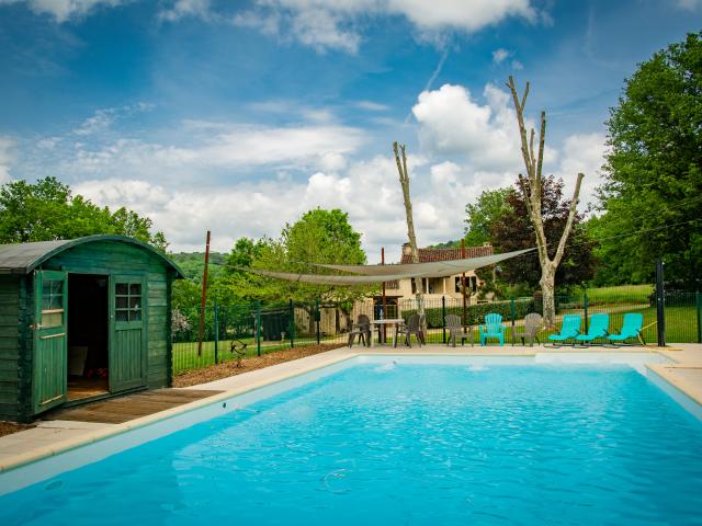 Pool des Ferienhauses
