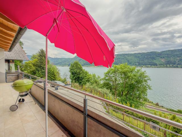 Vue de la maison de vacances