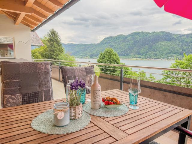 Vue de la maison de vacances