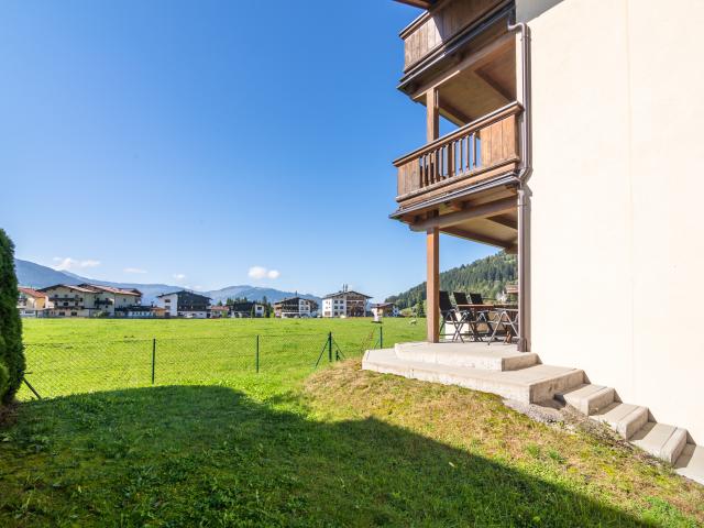 Uitzicht van vakantiehuis