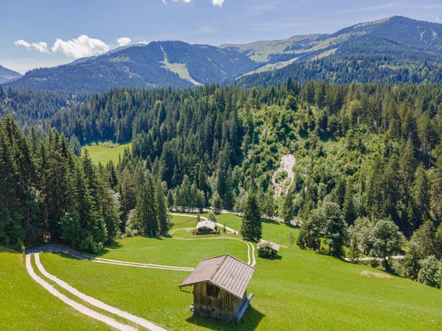 Vue de la maison de vacances