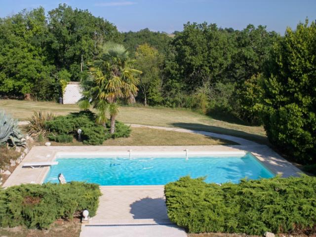 Vue de la maison de vacances