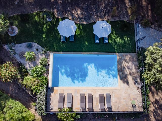 Piscine maison de vacances