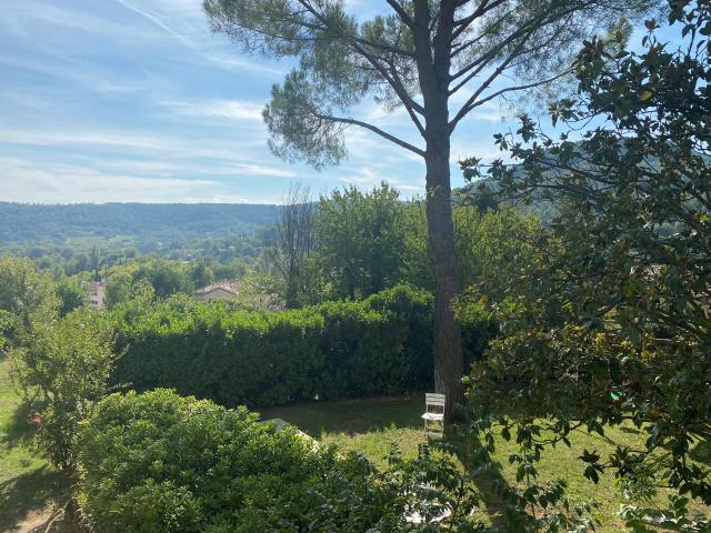 Uitzicht van vakantiehuis