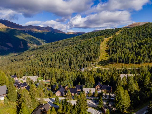 Vue de la maison de vacances