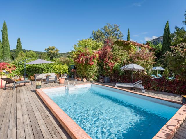 Pool des Ferienhauses