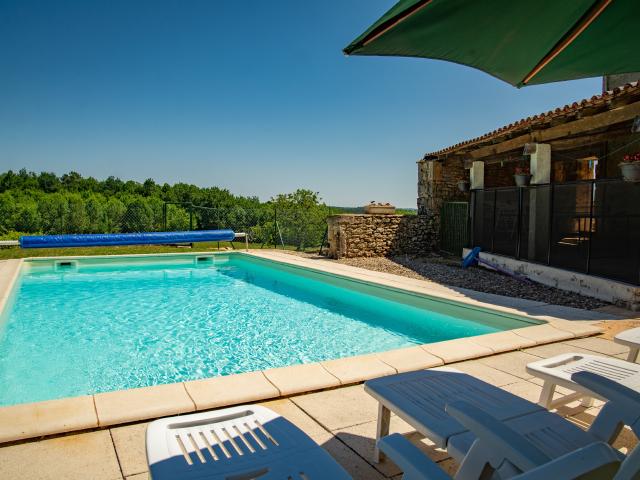 Pool des Ferienhauses