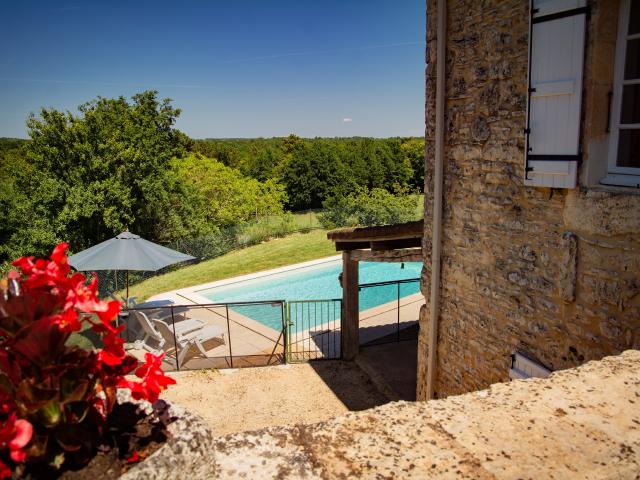 Pool des Ferienhauses