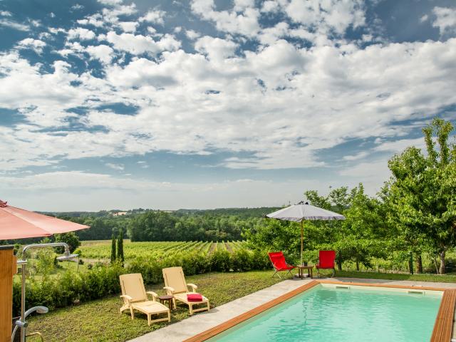 Pool des Ferienhauses