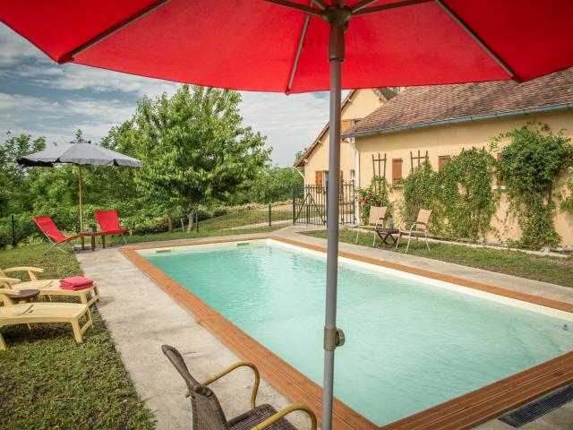 Pool des Ferienhauses