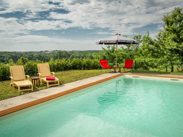 Pool des Ferienhauses