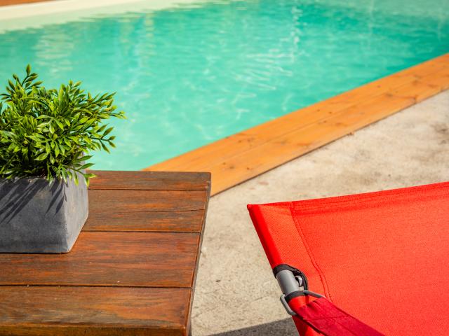 Pool des Ferienhauses