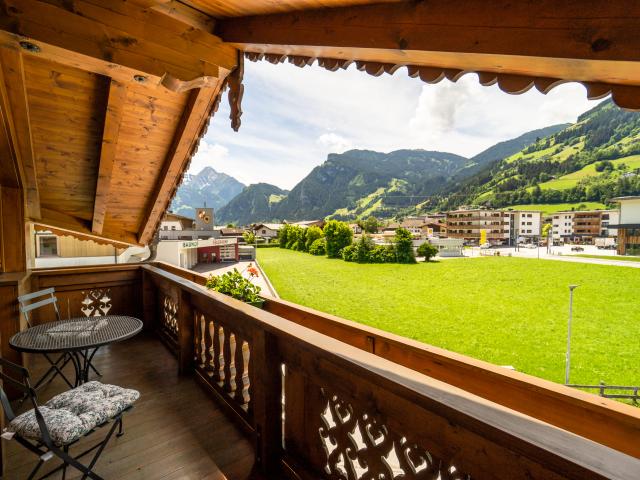 Vue de la maison de vacances