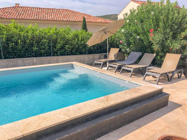 Pool des Ferienhauses