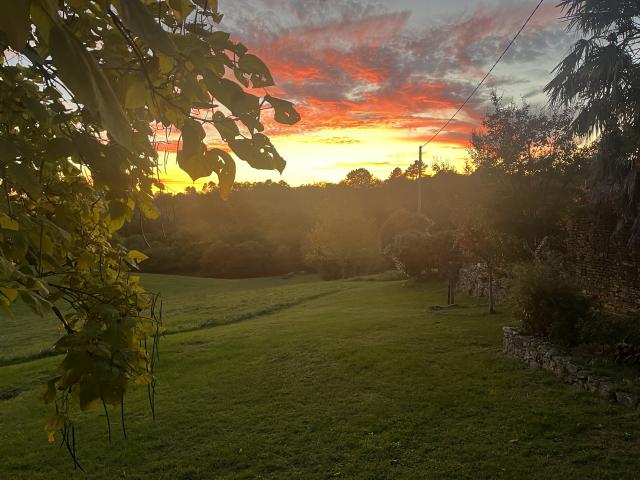 Vue de la maison de vacances