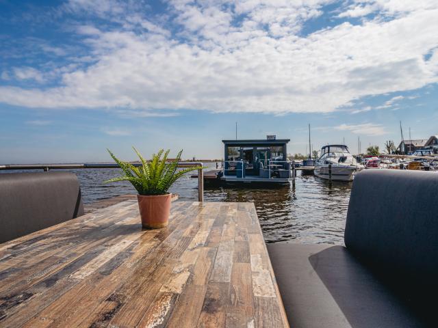 Uitzicht van vakantiehuis