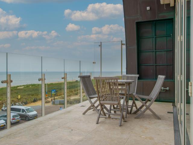 Uitzicht van vakantiehuis