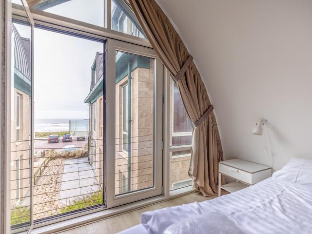 Uitzicht van vakantiehuis