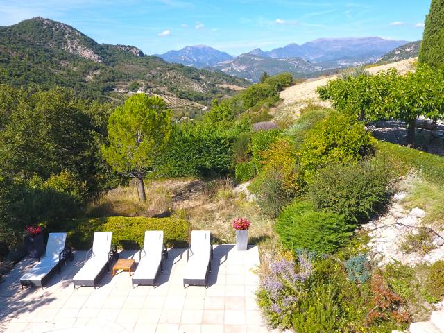 Vue de la maison de vacances [été]