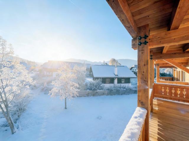 Vue de la maison de vacances