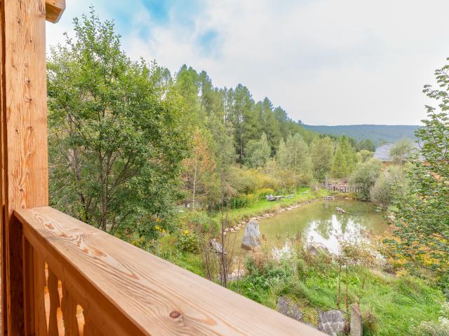 Aussicht vom Ferienhaus